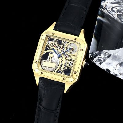 GB Factory Cartier Santos-Dumont XL  Yellow Gold 43.5mm Watch